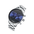 Custom logo all 316L stainless steel wristwatch water resistant minimalist luxury men quartz wristwatches